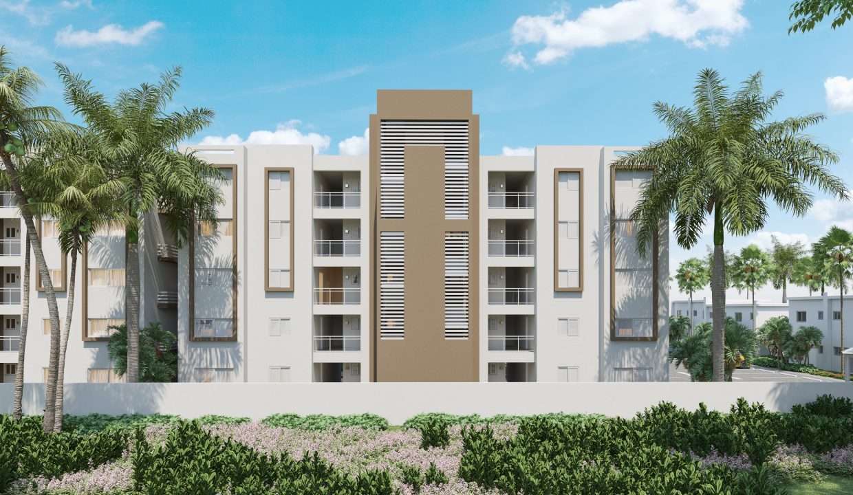 EXTERIOR APARTAMENTOS PARTE TRASERA