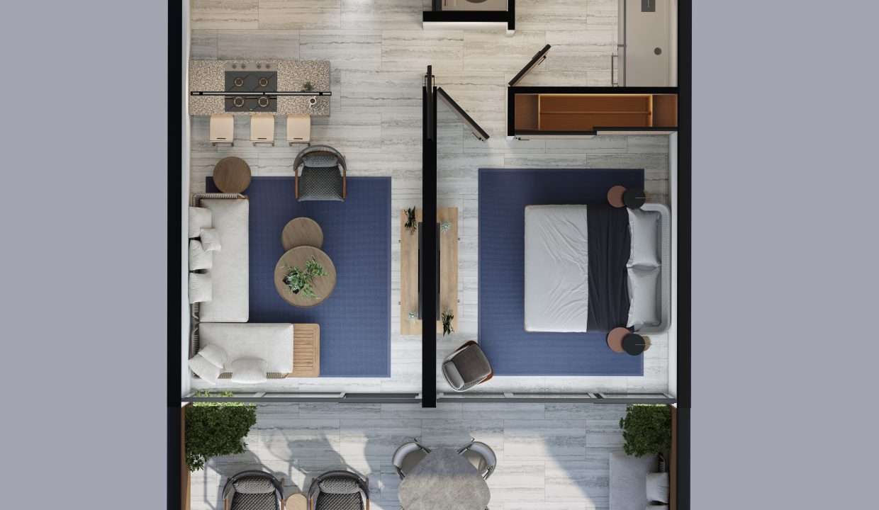 apartamento 1HAB 62.30